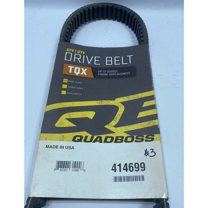 Quadboss TQX Drive Belt 414699 John Deere Gator ATV UTV 4X4 HPX2252