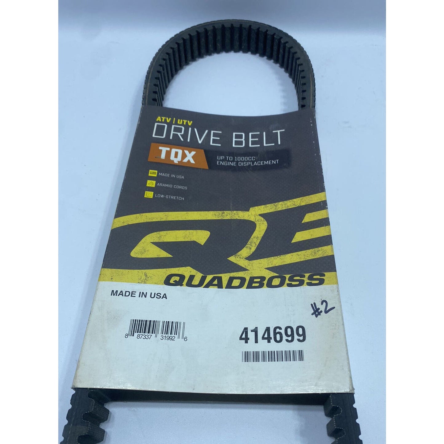 Quadboss TQX Drive Belt 414699 John Deere Gator ATV UTV 4X4 HPX2252