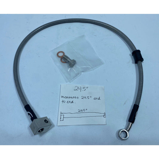 Goodridge Metric ABS Front Brake Line Single- YA0623-1FC Yamaha XJ6