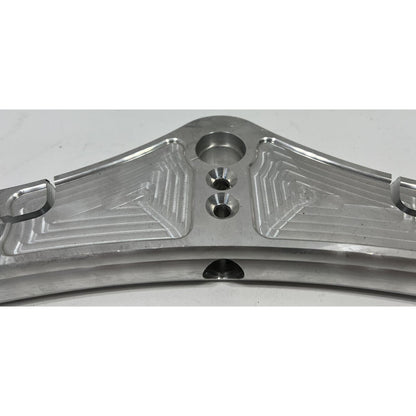 Arlen Ness 41mm Raw Billet Wide Glide Bottom Triple Tree Shovelhead Evo