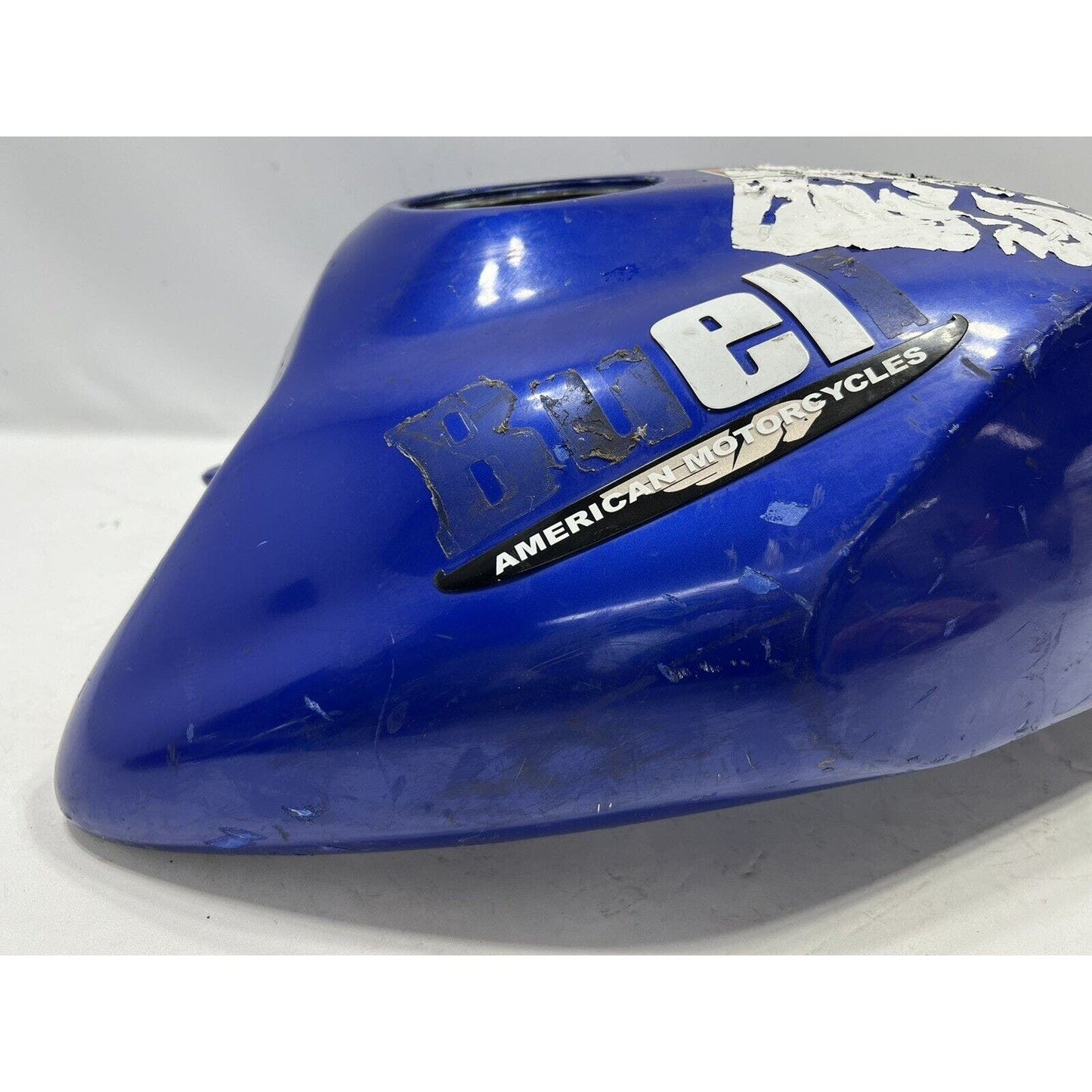 1997-2002 Used Buell M2 Cyclone Fuel Gas Tank Blue