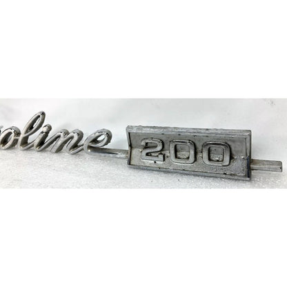 ECONOLINE VAN E200 DOOR BADGE EMBLEM SCRIPT 6970 71 72 73 74 1969 1970 1971 1972