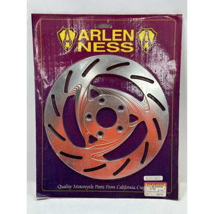 ARLEN NESS REAPER CHROME REAR DISC BRAKE ROTOR 79-99 HD SPORTSTER XL 1200 883