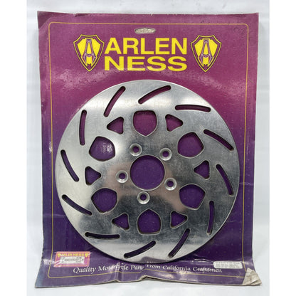 ARLEN NESS WEBBED 11.5” CHROME REAR BRAKE ROTOR 00+ HARLEY SPORTSTER XL 1200 883