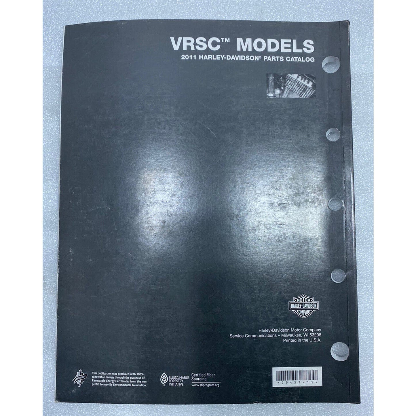 GENUINE 2011 HARLEY DAVIDSON VRSC V ROD PARTS CATALOG V-ROD VROD 99457-11