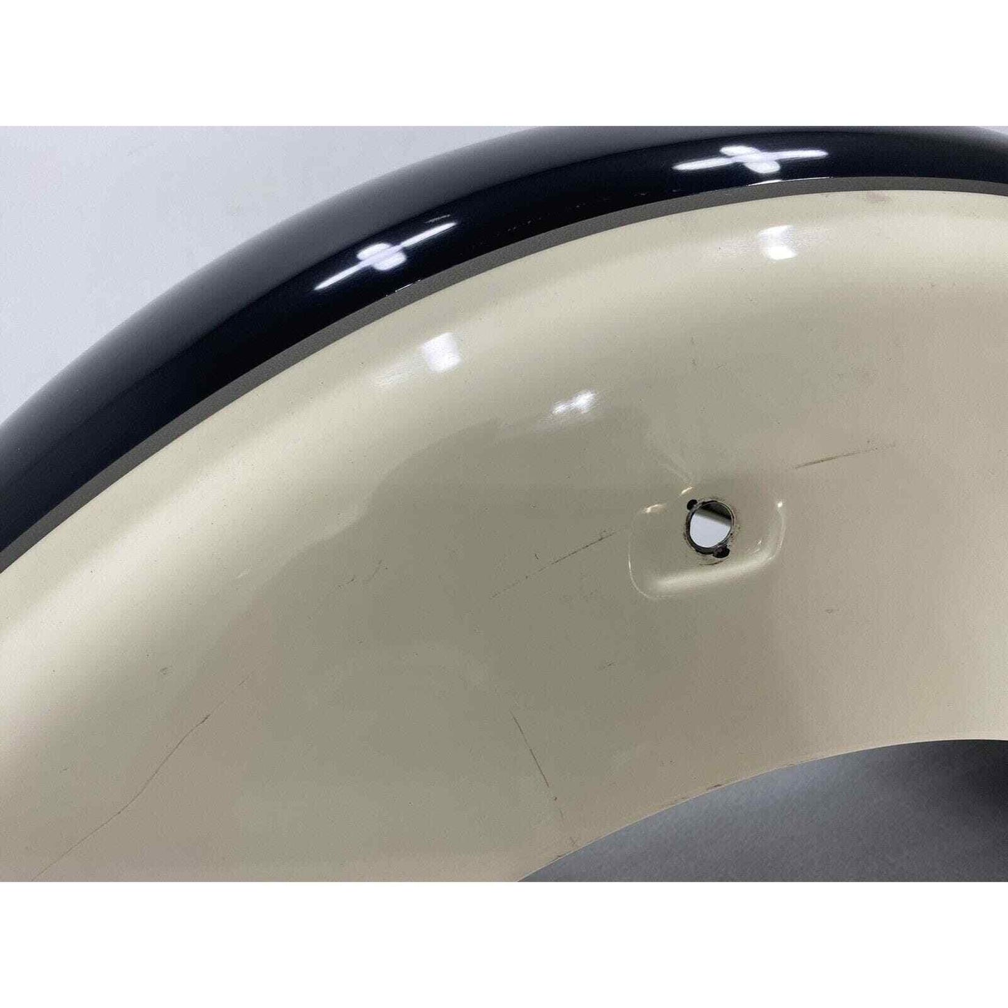 05-09 Yamaha Royal Star Tour Deluxe Rear Wheel Fender Black Cream