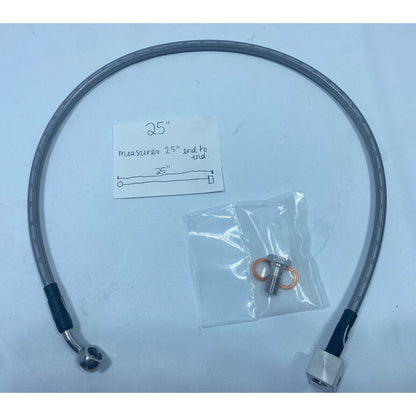 Goodridge Metric ABS Front Brake Line Kit - YA0907-1FC 13-15 MT-09 25.5”