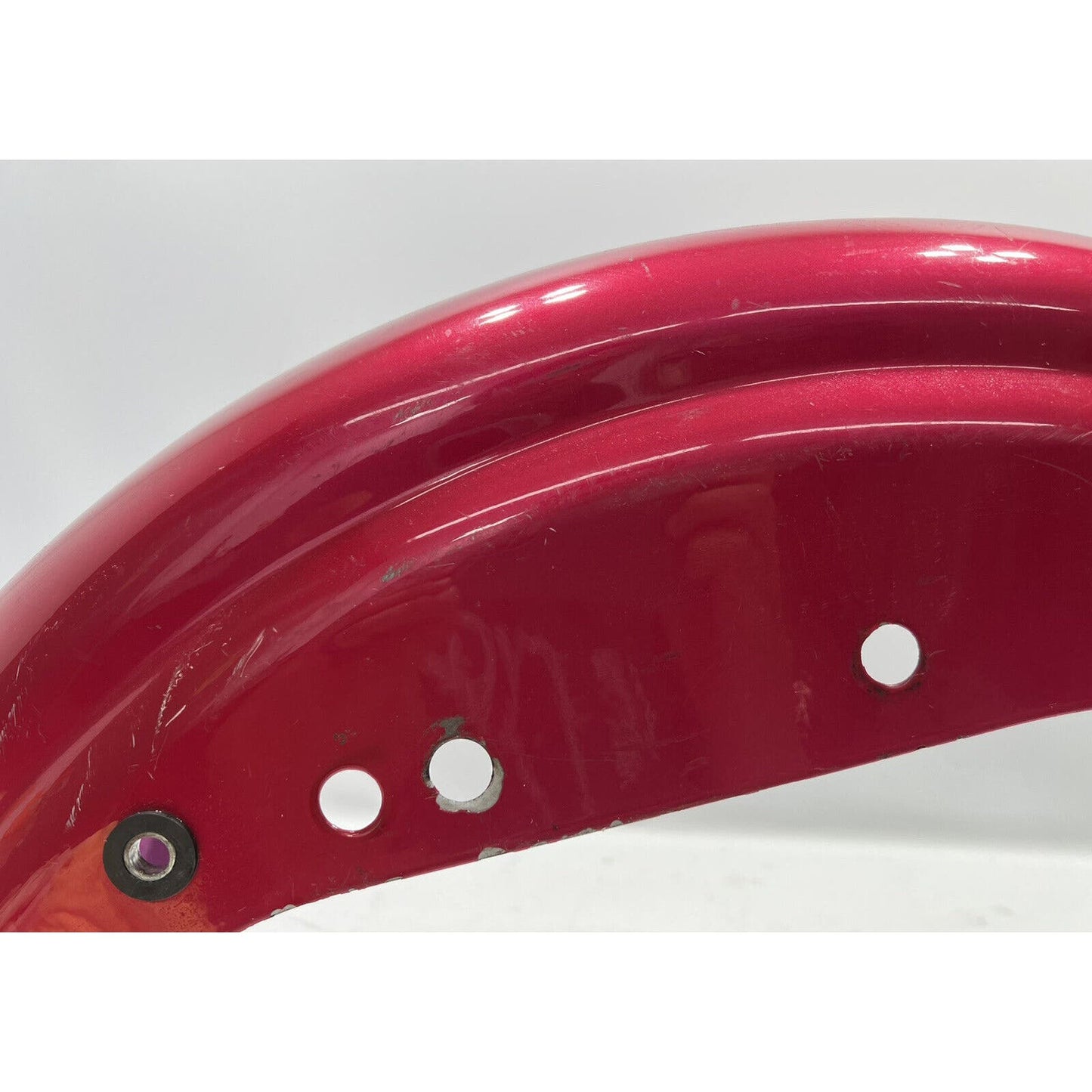 Unbranded Harley Davidson Rear Fender Pink Custom Chopper 7” Wide 30” Length